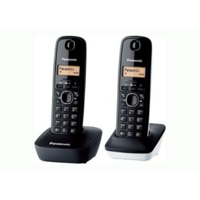 Panasonic KX-TG1612 Teléfono DECT Identificador de llamadas Negro