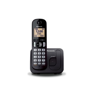 Panasonic KX-TGC210 Teléfono DECT Identificador de llamadas Negro