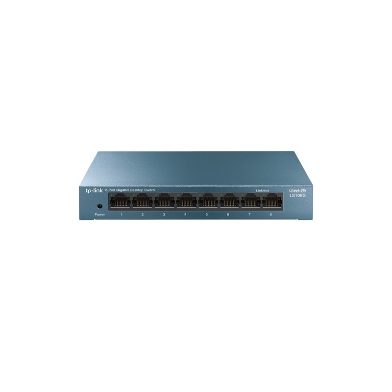 TP-Link LS108G No administrado Gigabit Ethernet (10/100/1000) Azul