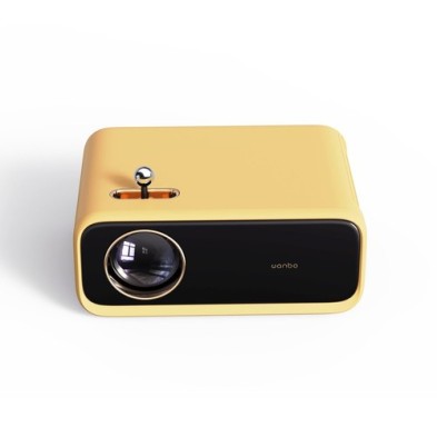 WANBO MINI XS01 proyector de película 200 lúmenes ANSI 800 x 480 Pixeles Amarillo