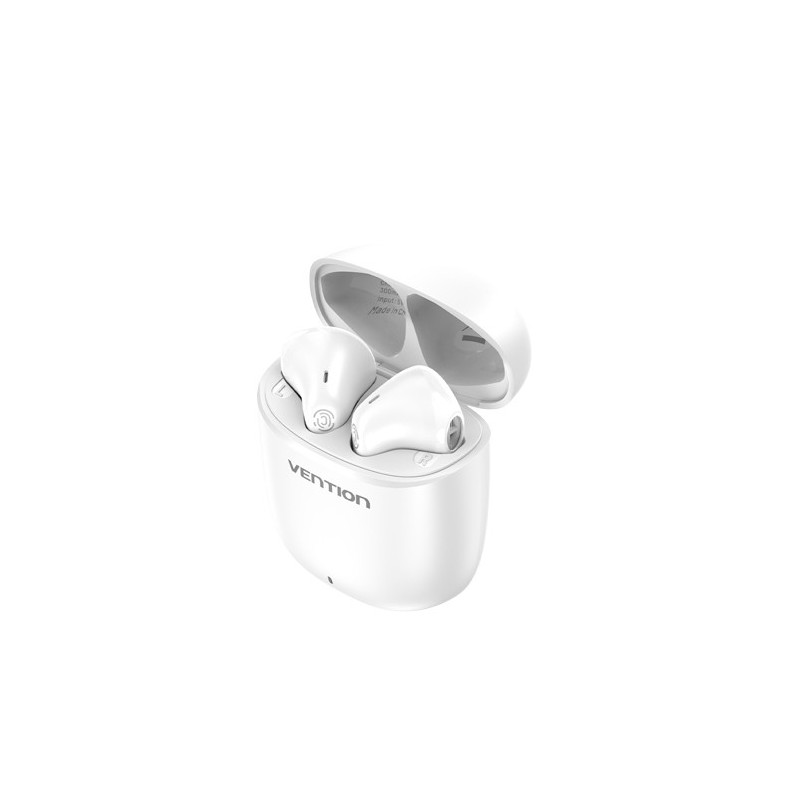 Vention Auriculares Bluetooth NBGW0 con estuche de carga/ Autonomía 7h/ Blancos