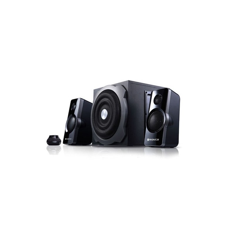 Woxter Big Bass 260 conjunto de altavoces 150 W Negro 2.1 canales