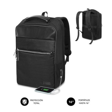 SUBBLIM Mochila de negocios Business V2 AP Backpack 16" Negro