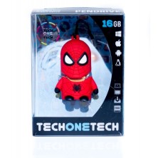 TECH ONE TECH TEC5501-32 unidad flash USB 32 GB USB tipo A 2.0 Negro, Rojo