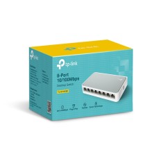 TP-Link TL-SF1008D No administrado Fast Ethernet (10/100) Blanco