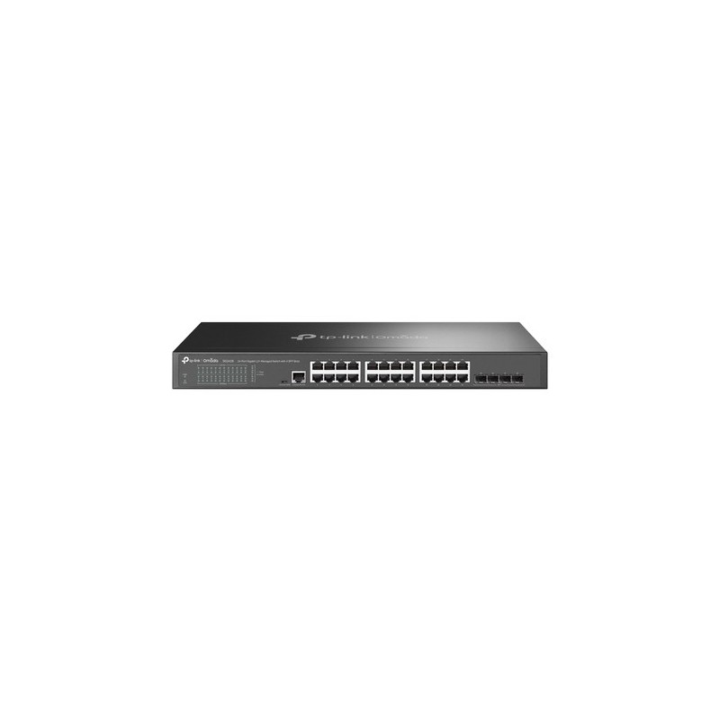 TP-Link Omada SG3428 switch Gestionado L2/L3 Gigabit Ethernet (10/100/1000) 1U Negro