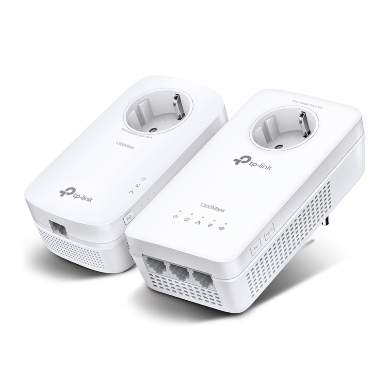 TP-Link TL-WPA8631P KIT adaptador de red PowerLine 300 Mbit/s Ethernet Wifi Blanco 2 pieza(s)