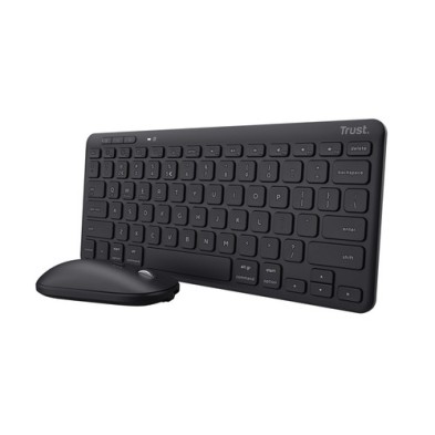 Trust Lyra teclado Ratón incluido Hogar Bluetooth QWERTY Español Negro