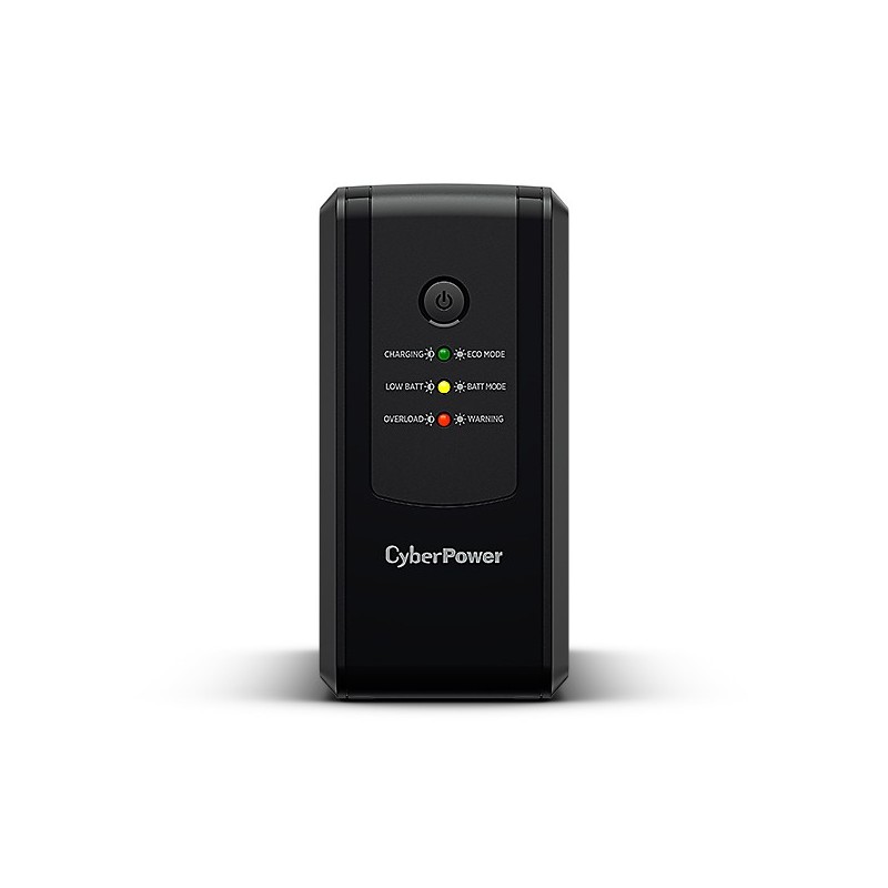 CyberPower UT650EG sistema de alimentación ininterrumpida (UPS) Línea interactiva 0,65 kVA 360 W 3 s