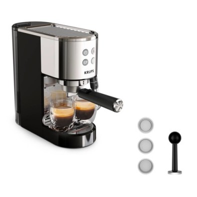 Krups Virtuoso XP444C10 cafetera eléctrica Semi-automática Máquina espresso 1 L