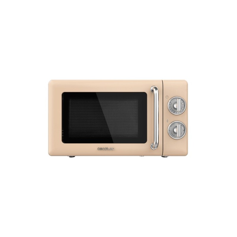 Cecotec 01704 microondas Beige Solo microondas Encimera 20 L 700 W