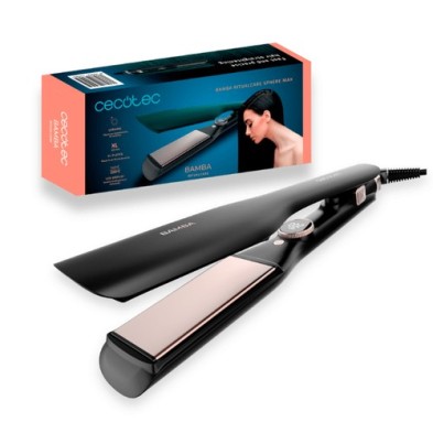 Cecotec Bamba RitualCare Sphere Max Plancha de pelo Caliente Negro 1,8 m