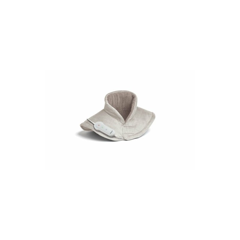 Daga 16868 manta eléctrica y almohadilla 110 W Beige Tela, Felpa