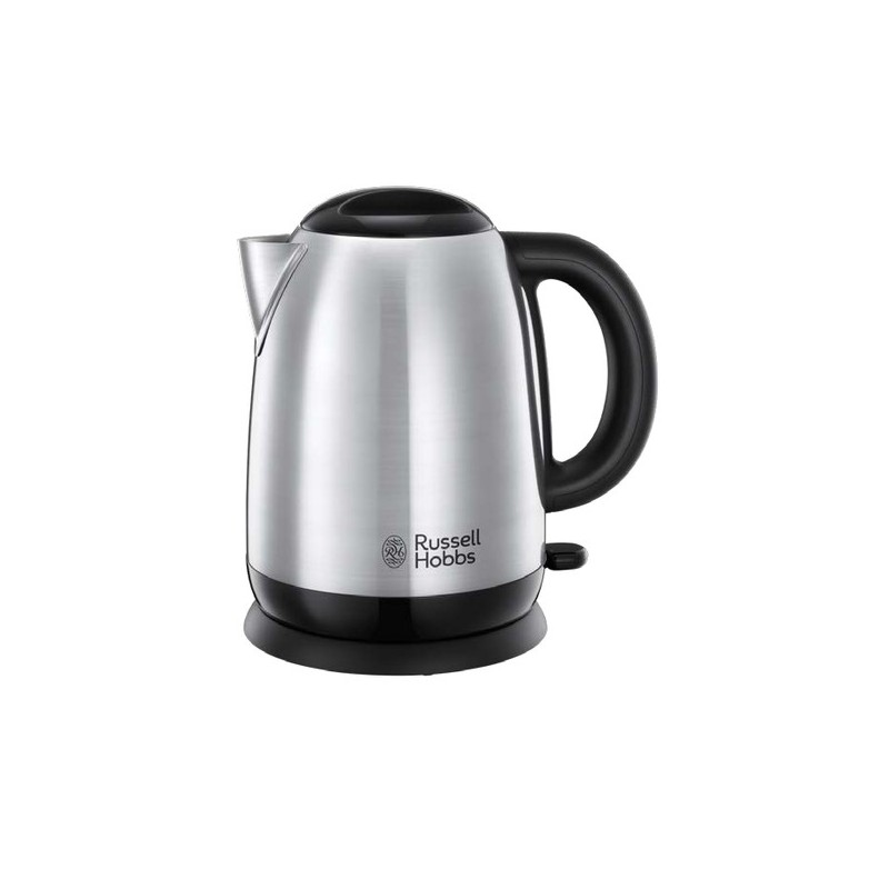 Russell Hobbs Adventure tetera eléctrica 1,7 L 2400 W Negro, Plata