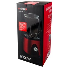 Küken 33882 licuadora 1,5 L Licuadora de vaso 1000 W Negro, Rojo