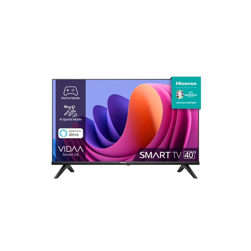 Hisense 40A4N Televisor 101,6 cm (40") Full HD Smart TV Wifi Negro 200 cd / m²