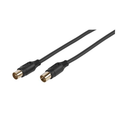 Vivanco 48/20 30GB cable coaxial 3 m IEC Negro