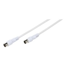 Vivanco PBW CO90 15 cable coaxial 1,5 m IEC Blanco