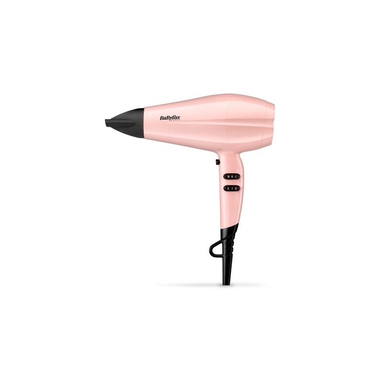 BaByliss ROSE BLUSH 2200 secador 2200 W Negro, Rosa