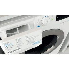 Indesit BDE 96436 WSV SPT lavadora-secadora Independiente Carga frontal Blanco D