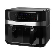 Emerio AF-126672.4 freidora Doble 9 L Independiente 2400 W Freidora de aire caliente Negro