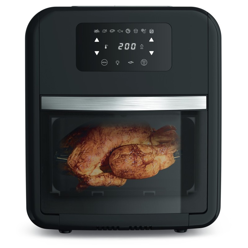 Moulinex AL501 Sencillo Independiente Freidora de aire caliente Negro