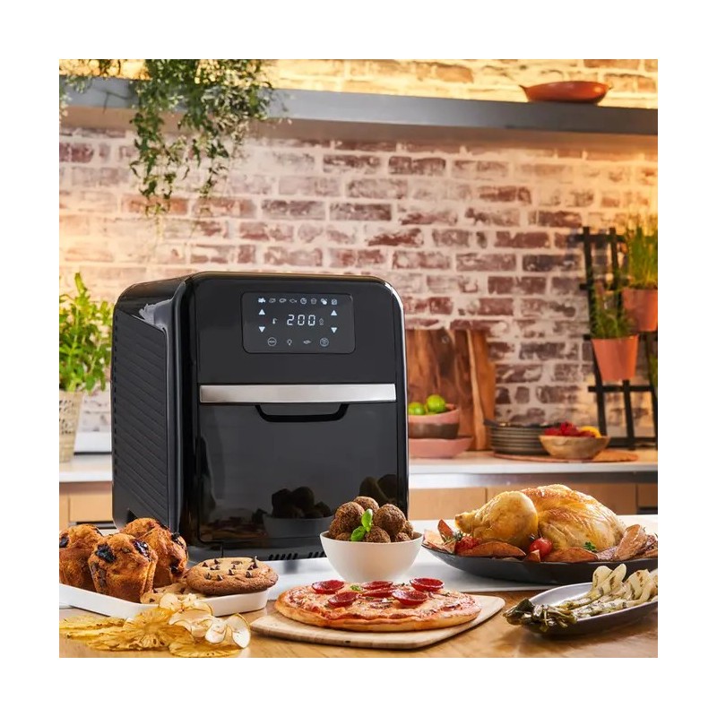 Moulinex AL501 Sencillo Independiente Freidora de aire caliente Negro