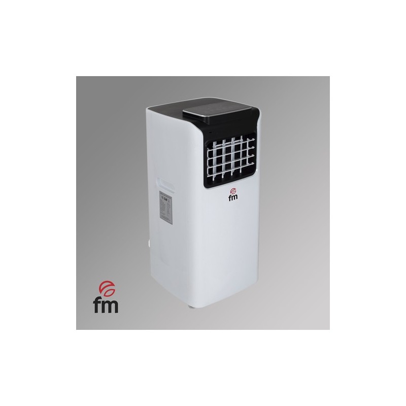 FM Calefacción AP-20 aire acondicionado portátil 1 L 52 dB Negro, Blanco