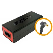 Approx appA02 adaptador e inversor de corriente Interior 90 W Negro, Rojo