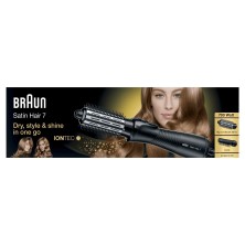 Braun Satin Hair 7 AS720 Cepillo de aire caliente Caliente Negro 700 W 2 m