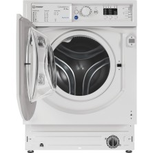 Indesit BI WDIL 861485 EU lavadora-secadora Integrado Carga frontal Blanco D