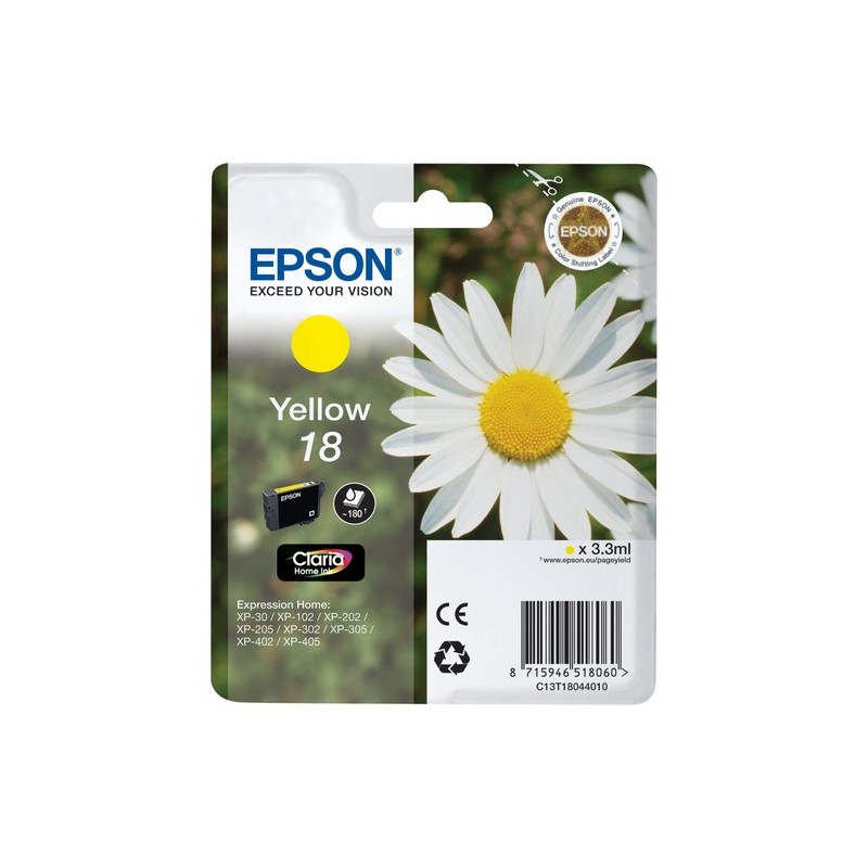 Epson Daisy Cartucho 18 amarillo