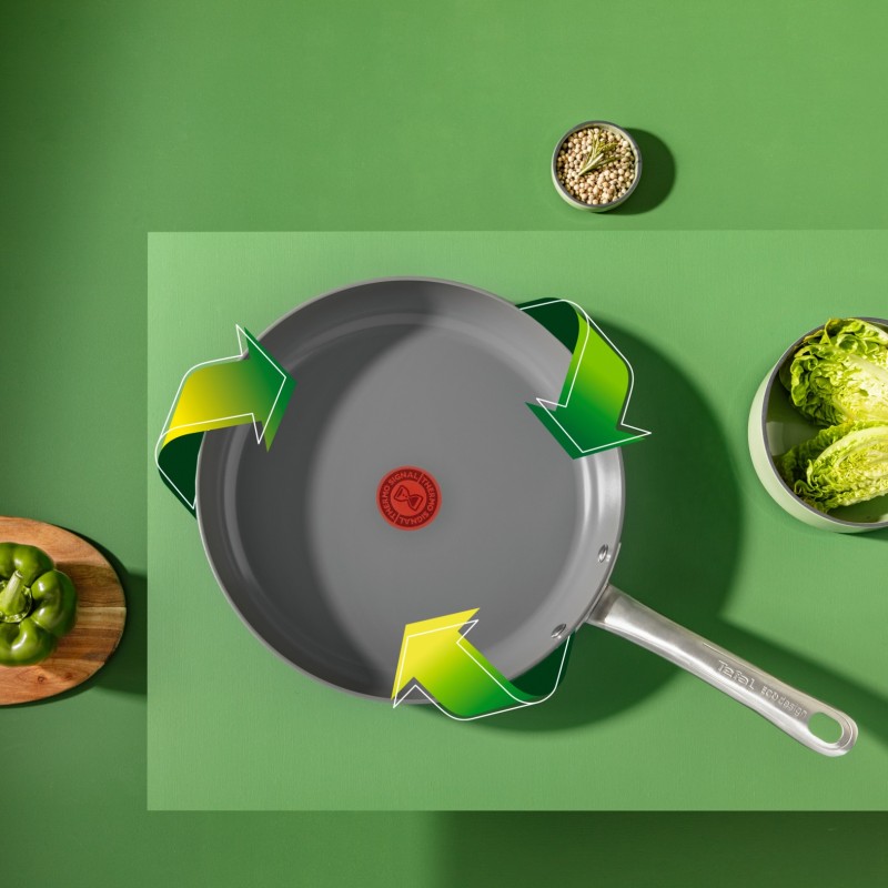 Tefal Renew+ C4240253 cacerola Sartén multiuso Alrededor