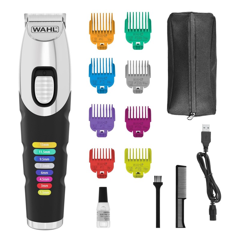 Wahl Color Trim AC/Batería 8 1,3 cm Negro, Acero inoxidable