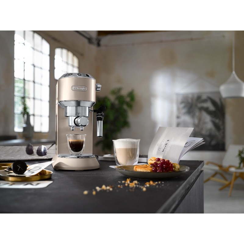 De’Longhi Dedica Metallics Pump Espresso EC785.BG Totalmente automática Máquina espresso 1,1 L