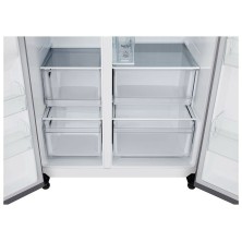LG InstaView GSJC41PYPE nevera puerta lado a lado Independiente 641 L E Plata