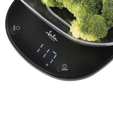 JATA HBAL1709 báscula de cocina Negro Encimera Rectángulo Báscula electrónica de cocina