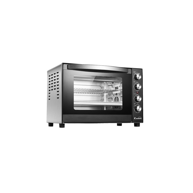 Comelec HO 4804 ICRL horno 48 L 2000 W Negro, Acero inoxidable