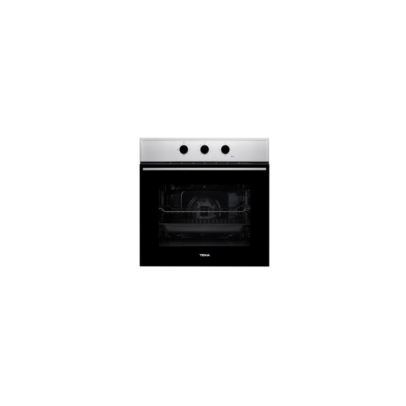 Teka HSB 615 S horno 71 L 2651 W A Negro, Acero inoxidable