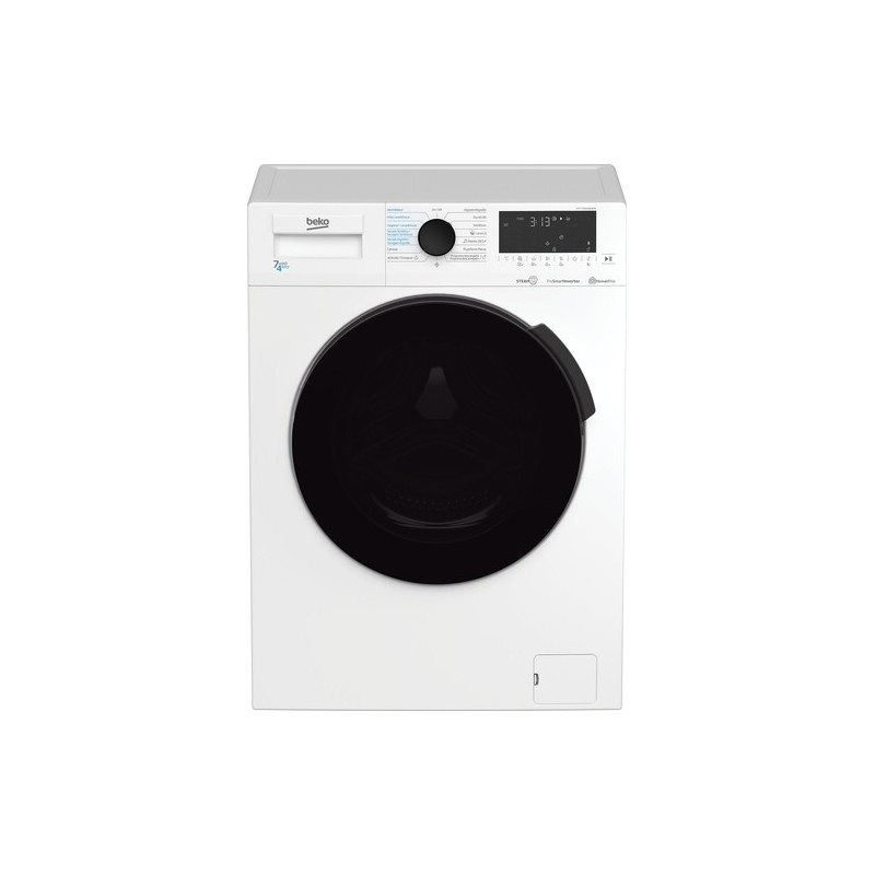 Beko HTV 7716 DSW BTR lavadora-secadora Independiente Carga frontal Blanco