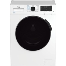 Beko HTV 8716 DSW BTR lavadora-secadora Independiente Carga frontal Blanco D