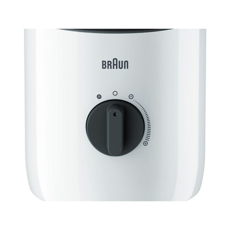 Braun PowerBlend 3 1,5 L Batidora de vaso 800 W Negro, Blanco