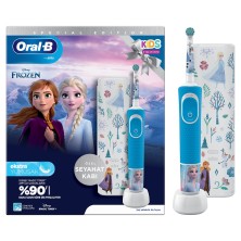 Oral-B Vitality Pro Frozen Niño Cepillo dental oscilante Negro, Gris