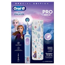 Oral-B Vitality Pro Frozen Niño Cepillo dental oscilante Negro, Gris