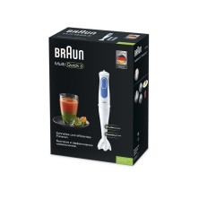 Braun MQ 3000 Smoothie 0,6 L Batidora de inmersión 700 W Azul, Blanco