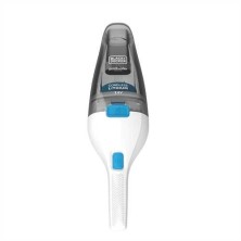 Black & Decker NVC115JL aspiradora de mano Gris, Blanco Sin bolsa