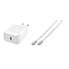 Vivanco Super Fast Power Delivery Charger Set Universal Blanco Corriente alterna Interior