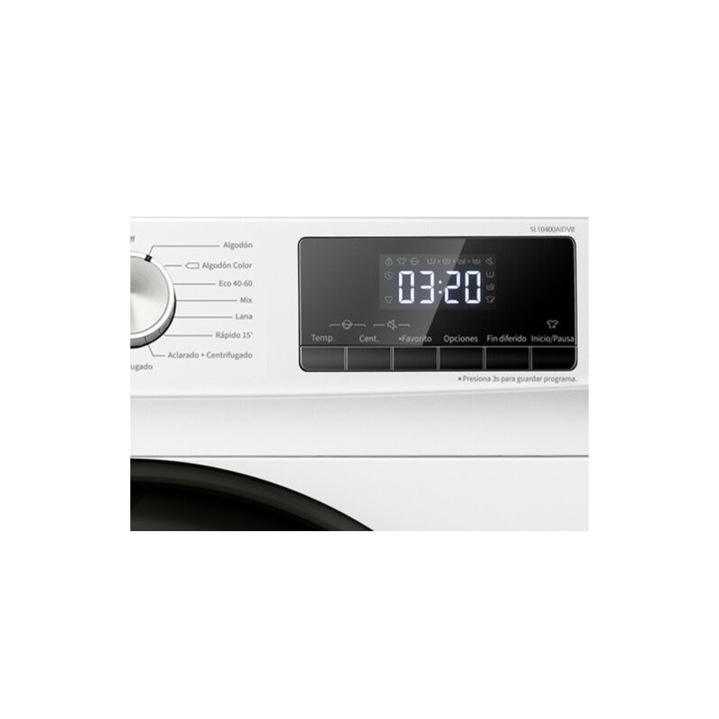 SVAN SL10400AIDVB lavadora Carga frontal 10 kg 1400 RPM Blanco