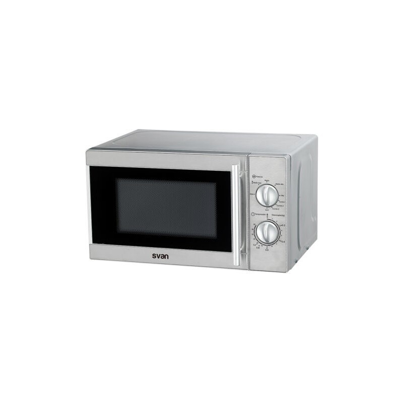 SVAN SMW2700GX microondas Acero inoxidable Microondas con grill Encimera 20 L 700 W