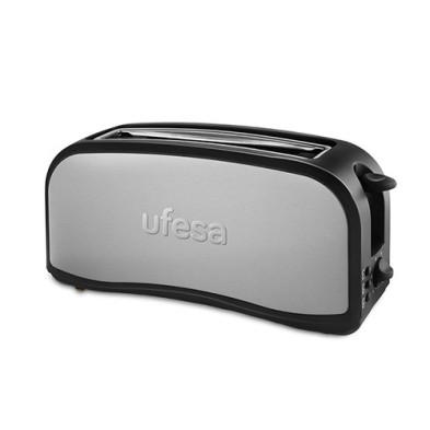 Ufesa TT7965 optima 2 rebanada(s) 1000 W Negro, Acero inoxidable